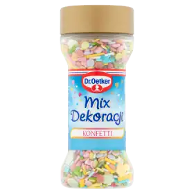 Dr. Oetker Mix dekoracji konfetti 50 g