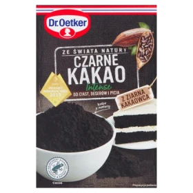 Dr. Oetker Ze świata natury Intense Czarne kakao 85 g