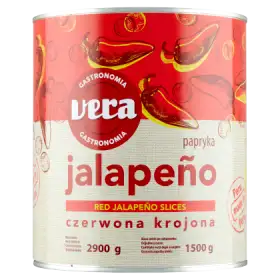 Vera Gastronomia Papryka Jalapeño czerwona krojona 2900 g
