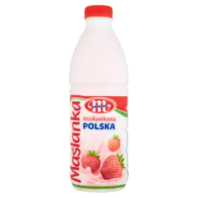 Mlekovita Maślanka Polska truskawkowa 1 kg