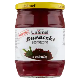 Unamel Buraczki zasmażane z cebulą 530 g