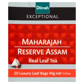 Dilmah Exceptional Czarna indyjska herbata Assam 40 g (20 torebek)