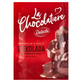 Delecta La Chocolatiere Czekolada dekoracyjna deserowa 100 g