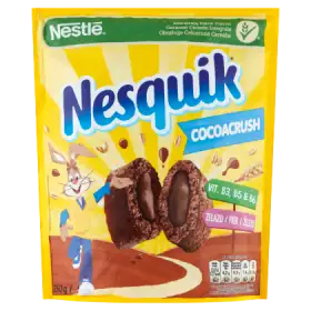 Nestlé Nesquik CocoaCrush Płatki śniadaniowe 350 g