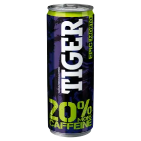 Tiger Epic Gazowany napój energetyzujący o smaku mojito 250 ml