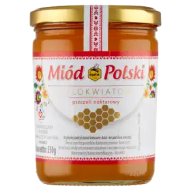 Apis Miód polski wielokwiatowy pszczeli nektarowy 550 g