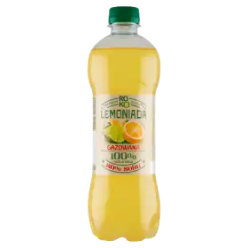 ROKO Lemoniada gazowana o smaku cytrynowo-limonkowym 555 ml