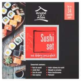House of Asia Zestaw do sushi na dobry początek