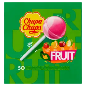 Chupa Chups Lizaki o smaku owoców 600 g (50 sztuk)