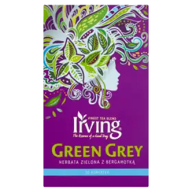Irving Green Grey Herbata zielona z bergamotką 30 g (20 torebek)