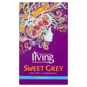 Irving Sweet Grey Earl Grey z pomarańczą Herbata czarna aromatyzowana 30 g (20 torebek)