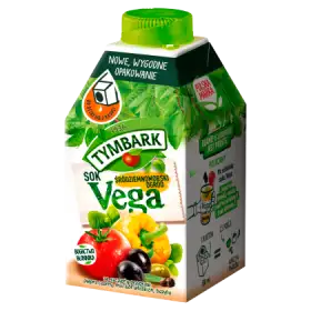 Tymbark Vega Sok z warzyw i owoców śródziemnomorski ogród 500 ml
