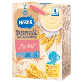 Nestlé Skarby Zbóż Kaszka mleczno-pszenna „manna