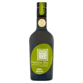 Monini Monocultivar Frantoio Bio Oliwa z oliwek najwyższej jakości z pierwszego tłoczenia 500 ml