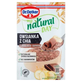 Dr. Oetker My Natural Day Owsianka z chia czekolada-banan 54 g