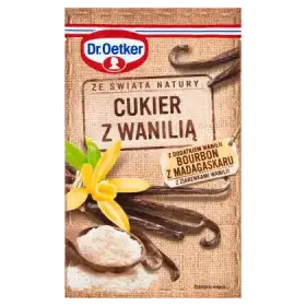 Dr. Oetker Ze świata natury Cukier z wanilią 12 g