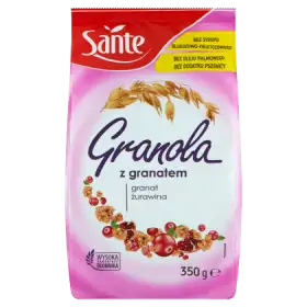 Sante Granola z granatem 350 g
