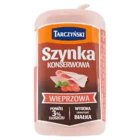Tarczyński Szynka konserwowa wieprzowa 375 g