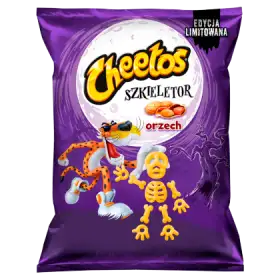 Cheetos Szkieletor Chrupki kukurydziane orzechowe 85 g