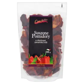Conchilia Suszone pomidory o obniżonej zawartości soli 500 g