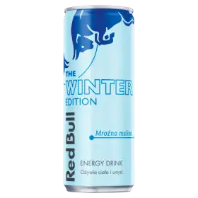 Red Bull The Winter Edition Napój energetyczny mroźna malina 250 ml