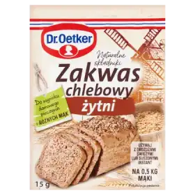 Dr. Oetker Zakwas chlebowy żytni 15 g