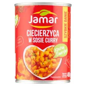 Jamar Ciecierzyca w sosie curry 400 g
