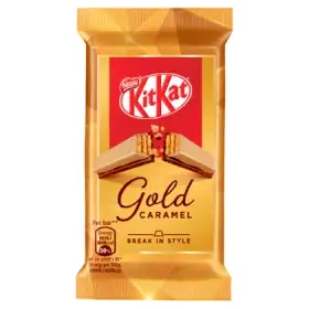KitKat Paluszek waflowy z białą czekoladą karmelizowanym cukrem i mleczną czekoladą 41,5 g