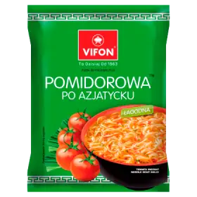 Vifon Zupa błyskawiczna pomidorowa po azjatycku 70 g