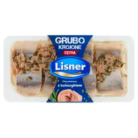Lisner Filety śledziowe z tuńczykiem 200 g