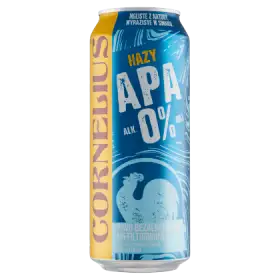 Cornelius Hazy APA Piwo bezalkoholowe niefiltrowane 500 ml