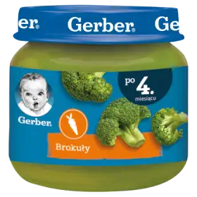 Gerber Brokuły dla niemowląt po 4. miesiącu 80 g