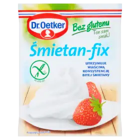Dr. Oetker Śmietan-fix bez glutenu 9 g