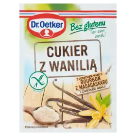 Dr. Oetker Cukier bez glutenu z wanilią 12 g