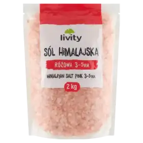 Livity Sól himalajska różowa 3-5 mm 2000 g