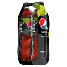 Pepsi Lime Napój gazowany 3 l (2 x 1,5 l)