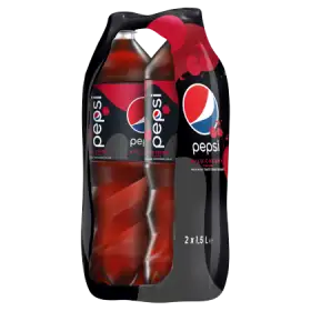 Pepsi Wild Cherry Napój gazowany 3 l (2 x 1,5 l)