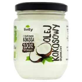 Livity Olej kokosowy organiczny 200 ml