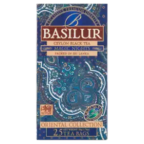 Basilur Oriental Collection Magic Nights Herbata czarna 50 g (25 x 2 g)