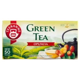 Teekanne Green Tea Opuncia Aromatyzowana herbata zielona 82,50 g (50 x 1,65 g)