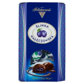 Solidarność Śliwka Nałęczowska w czekoladzie 190 g