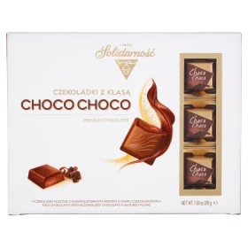 Solidarność Czekoladki z Klasą Choco Choco Czekoladki mleczne 200 g