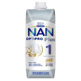 NAN OPTIPRO Plus 1 HM-O Mleko początkowe w płynie dla niemowląt od urodzenia 500 ml
