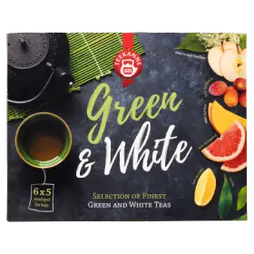 Teekanne Green & White Aromatyzowana mieszanka herbat 47,5 g (6 x 5 torebek)