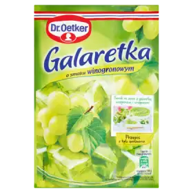 Dr. Oetker Galaretka o smaku winogronowym 77 g