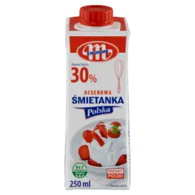 Mlekovita Śmietanka Polska deserowa 30% 250 ml
