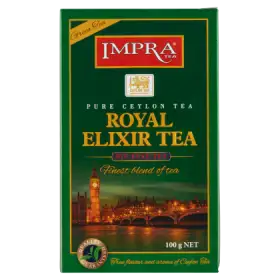 Impra Tea Royal Elixir Green Zielona liściasta herbata cejlońska 100 g