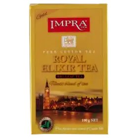 Impra Tea Royal Elixir Gold Czarna liściasta herbata cejlońska 100 g