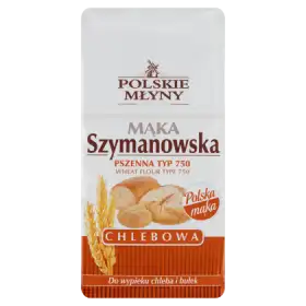 Polskie Młyny Mąka Szymanowska Chlebowa pszenna typ 750 1 kg
