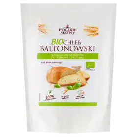 Polskie Młyny Bio chleb baltonowski ekologiczna mieszanka do domowego wypieku 500 g